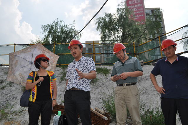 中国建筑防水协会浙江分会领导莅临我司项目防水指导工作
